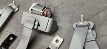 Load image into Gallery viewer, 2011-2014 Ford F-150 Super Cab Grey Rear Seat Belt Set OEM14
