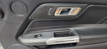 Load image into Gallery viewer, 2015-2023 Ford Mustang GT V6 Leather Insert Door Panel SET OEM3
