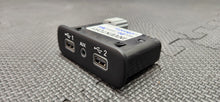 Load image into Gallery viewer, 2017-2023 Dodge Challenger Center Console Dual USB Aux Port Media Hub-OEM1
