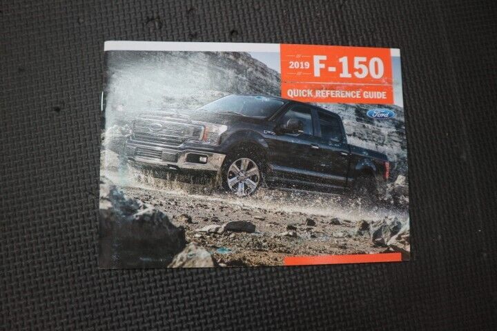 2019 FORD F-150 Owners Manual OEM