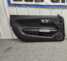 Load image into Gallery viewer, 2015 2023 Ford Mustang GT V6 LH Driver Leather Insert Door Panel   OEM0
