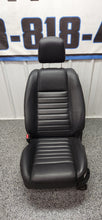 Load image into Gallery viewer, 2005-2009 Ford Mustang Black Leather Seat Set OEM
