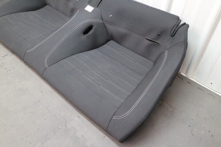 2015-2017 Ford Mustang GT V6 Coupe Black Cloth Lower Back Seat OEM