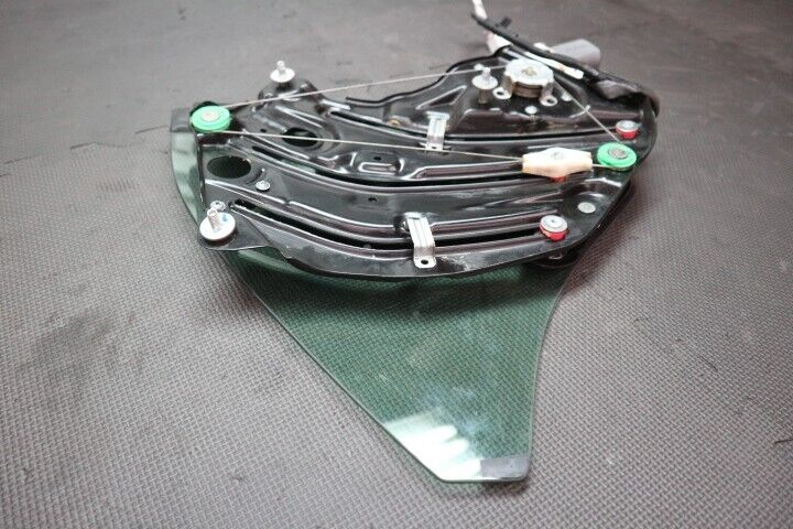 2015-2017 Ford Mustang Convertible LH Driver Quarter Window & Motor - OEM