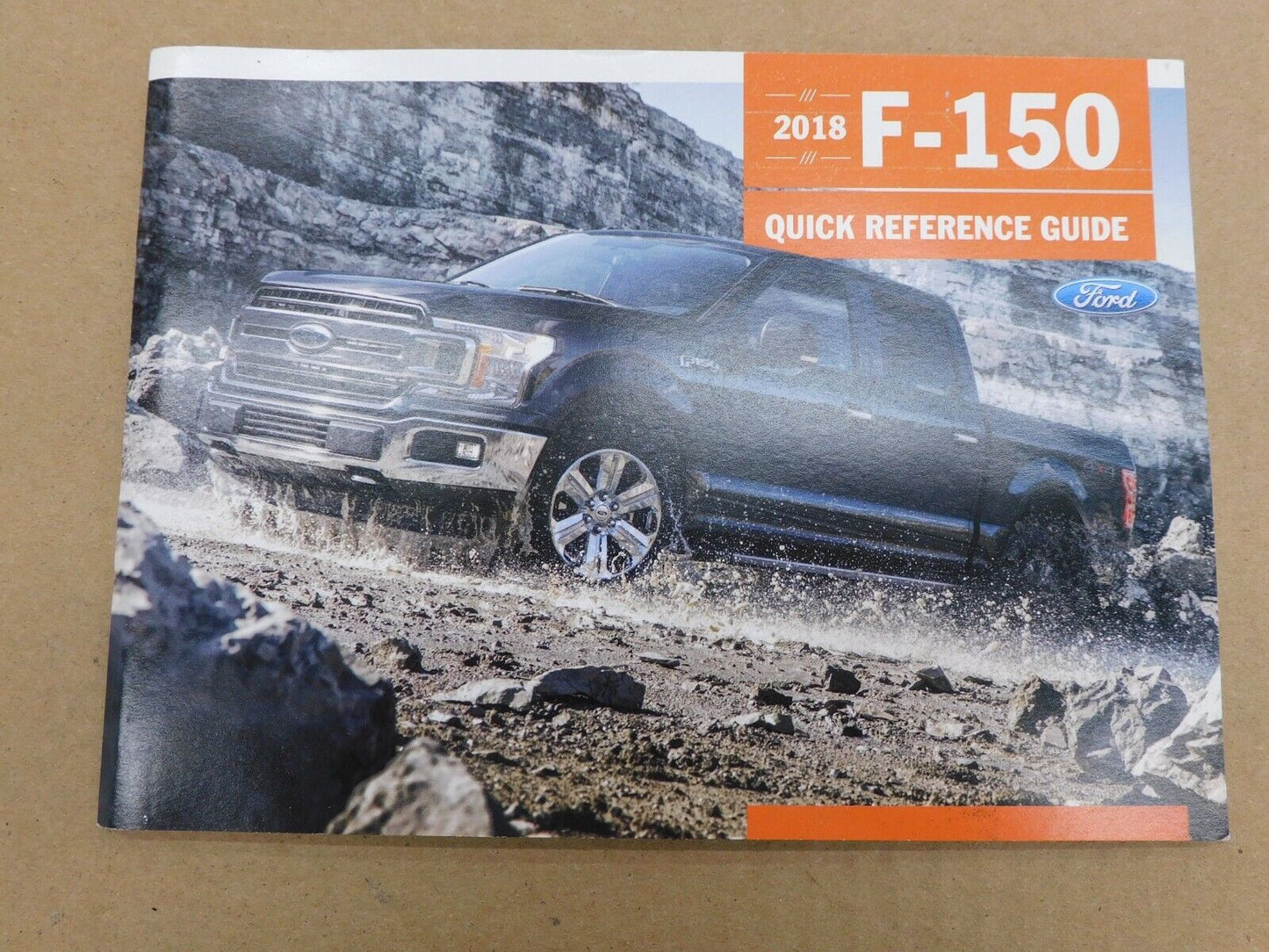 2018 FORD F150 Owners Manual OEM