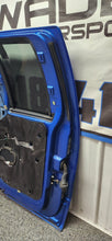 Load image into Gallery viewer, 2009-2014 Ford F-150 Super Cab RH Passenger Rear Door Blue "SZ" OEM7
