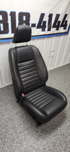 Load image into Gallery viewer, 2005-2009 Ford Mustang Black Leather Seat Set OEM
