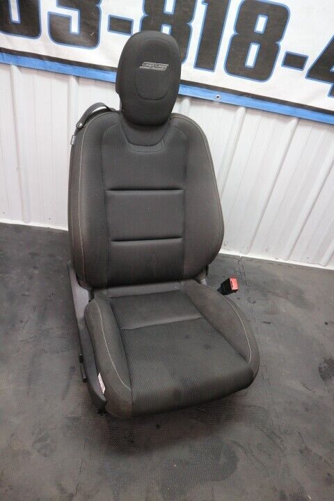 2010-2015 Chevy Camaro SS Front & Rear Black Cloth Seats Coupe Power OEM