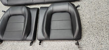 Load image into Gallery viewer, 2018-2023 Ford Mustang GT Black Leather Seat Set Front Back OEM5
