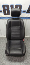 Load image into Gallery viewer, 2010-2014 Ford Mustang GT Convertible Black Leather Seat Set Front Back OEM10

