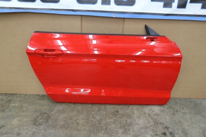 2015 2022 Ford Mustang GT V6 RH Passenger Door Complete w/Glass "Red" -- OEM