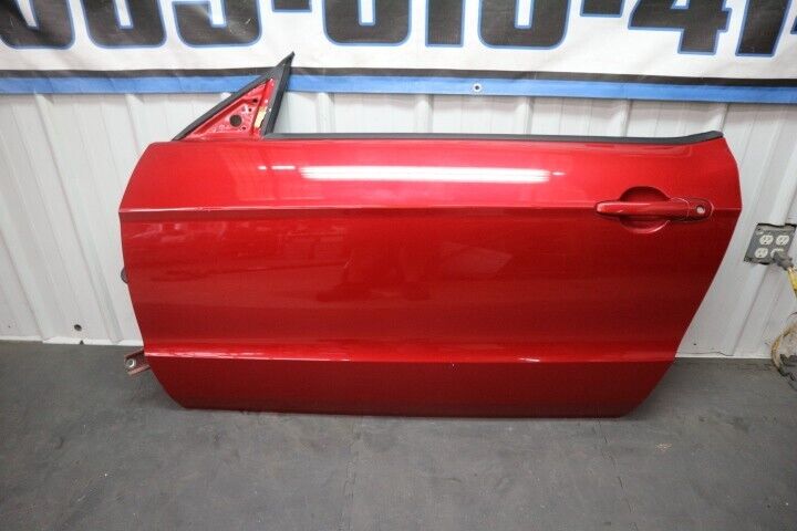 2011-2014 Ford Mustang GT V6 LH Driver Door Complete w/Glass OEM