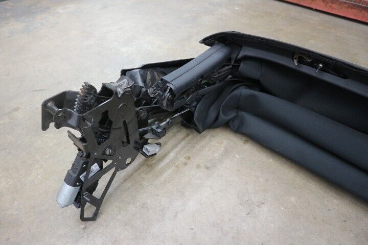 2015-2017 Ford Mustang Convertible Black Cloth Top Complete - OEM