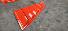 Load image into Gallery viewer, 2015-2023 Ford Mustang GT Pair Rear Window Louver Covers Orange1
