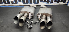 Load image into Gallery viewer, 2018-2023 Ford Mustang GT Active Exhaust Quad Tip Mufflers - OEM14
