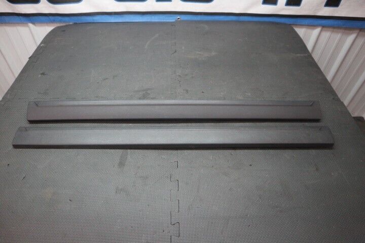 1999-2004 Ford Mustang GT Door Sill Scuff Plate "Black" SET OEM