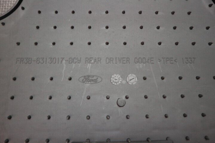 2015-2023 Ford Mustang Rubber Floor Mat Front & Rear OEM