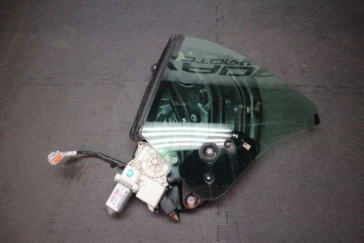 2015-2017 Ford Mustang Convertible LH Driver Quarter Window & Motor - OEM