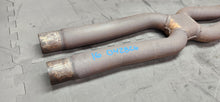 Load image into Gallery viewer, 2015-2023 Ford Mustang GT Resonator Delete X Pipe "Flowmaster"1
