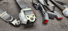 Load image into Gallery viewer, 2011-2014 Ford F-150 Super Cab Grey Rear Seat Belt Set OEM12
