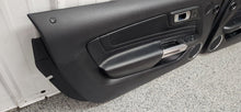 Load image into Gallery viewer, 2015-2023 Ford Mustang GT Premium Vert LH/RH Leather Insert Door Panel SET OEM5

