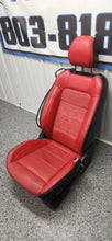 Load image into Gallery viewer, 2018-2023 Ford Mustang GT Red / Black Leather Seat Set Front Back OEM8
