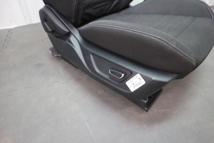 2015-2017 Ford Mustang GT Black Cloth Seat Set Power OEM