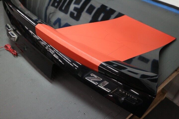 2010-2012 Chevrolet Camaro Trunk Lid w/ Spoiler "Black/Orange" OEM