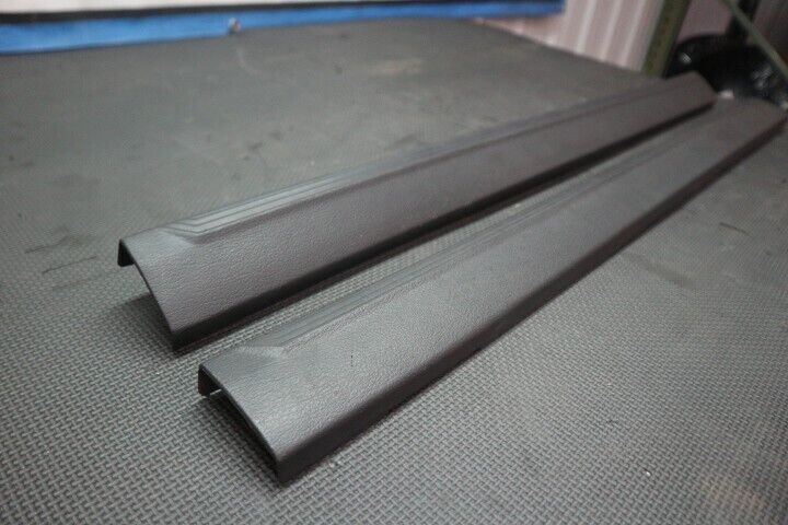 1999-2004 Ford Mustang GT Door Sill Scuff Plate "Black" SET OEM