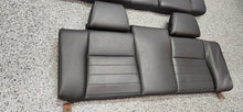 Load image into Gallery viewer, 2010-2014 Ford Mustang GT Convertible Black Leather Seat Set Front Back OEM3
