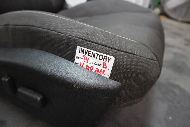 2010-2015 Chevy Camaro SS Front & Rear Black Cloth Seats Coupe Power OEM