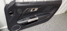 Load image into Gallery viewer, 2015-2023 Ford Mustang GT V6 EcoBoost LH &amp; RH Leather Insert Door Panel SET OEM
