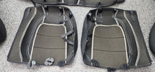 Load image into Gallery viewer, 2024 Ford Mustang Black Leather/Cloth Seat Covers Set "Unknown"8
