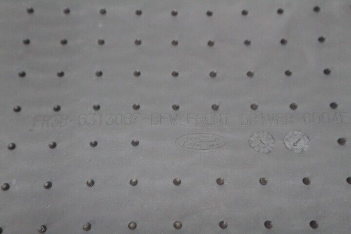 2015-2023 Ford Mustang Rubber Floor Mat Front & Rear OEM