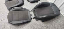 Load image into Gallery viewer, 2024 Ford Mustang Black Leather/Cloth Seat Covers Set "Unknown"1
