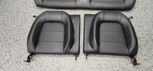 Load image into Gallery viewer, 2018-2023 Ford Mustang GT Black Leather Power Seat Set OEM7
