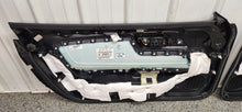 Load image into Gallery viewer, 2015-2023 Ford Mustang GT V6 EcoBoost LH &amp; RH Cloth Insert Door Panel SET OEM
