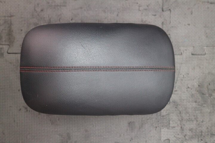 2015-2023 Ford Mustang GT CS-Center Console Lid Armrest Red Stitching - OEM