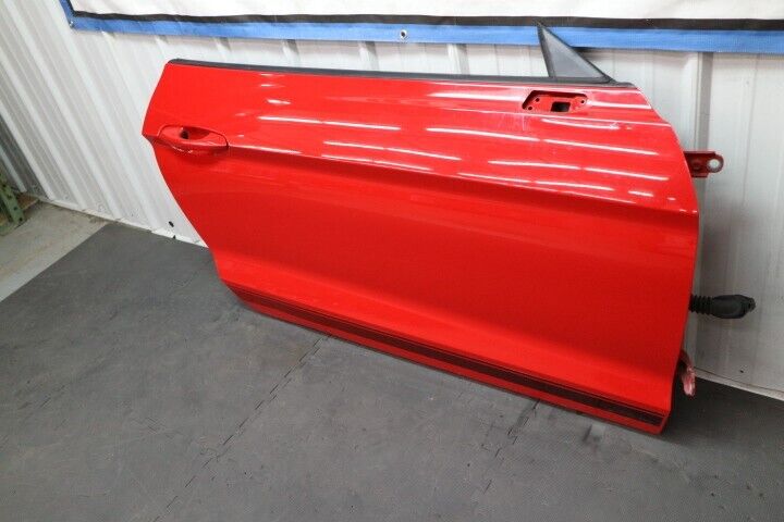 2015 2022 Ford Mustang GT V6 RH Passenger Door Complete w/Glass "Red" -- OEM