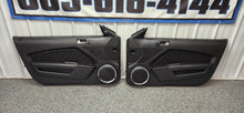 Load image into Gallery viewer, 2010-2014 Ford Mustang GT Convertible LH &amp; RH Leather Insert Door Panel SET OEM0
