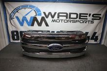 Load image into Gallery viewer, 2015-2017 Ford F-150 Front Upper Chrome Grille w/ Emblem &amp; Shutters OEM
