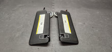 Load image into Gallery viewer, 2016 Camaro SS Sun Visors Black Set OEM
