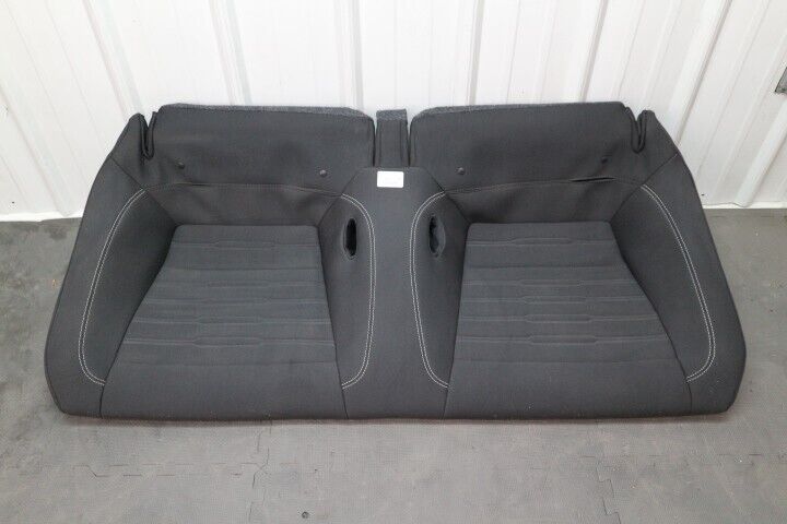 2015-2017 Ford Mustang GT V6 Coupe Black Cloth Lower Back Seat OEM