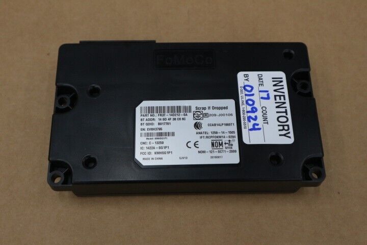 2018 FORD USA MUSTANG Smart Data Link Control Module JR3T-14F642-AE JR3T14F642AE