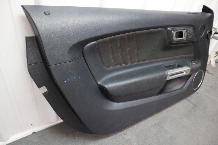 2015-2020 Ford Mustang CS EcoBoost LH & RH Door Panel Black "Sude" OEM