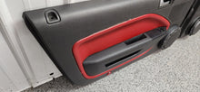 Load image into Gallery viewer, 2005-2009 Ford Mustang GT Black/Red Door Panel Set OEM6
