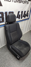 Load image into Gallery viewer, 2011-2014 Dodge Challenger Black/Gray Cloth Seat Set - OEM11

