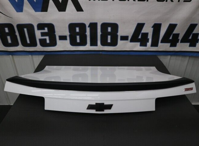 2010 Chevrolet Camaro Trunk Lid w/ Spoiler "White" OEM