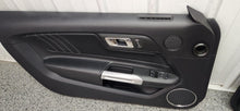 Load image into Gallery viewer, 2015-2023 Ford Mustang GT V6 LH &amp; RH Leather Insert Door Panel SET OEM7
