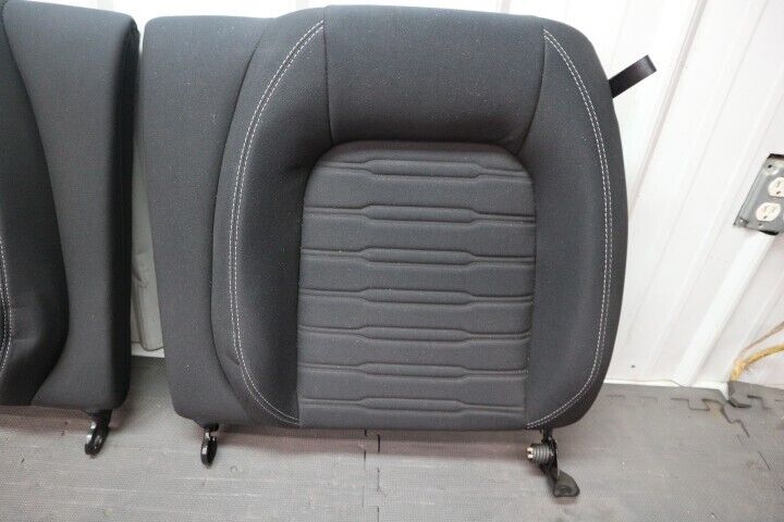 2015-2017 Ford Mustang GT Black Cloth Seat Set Power OEM